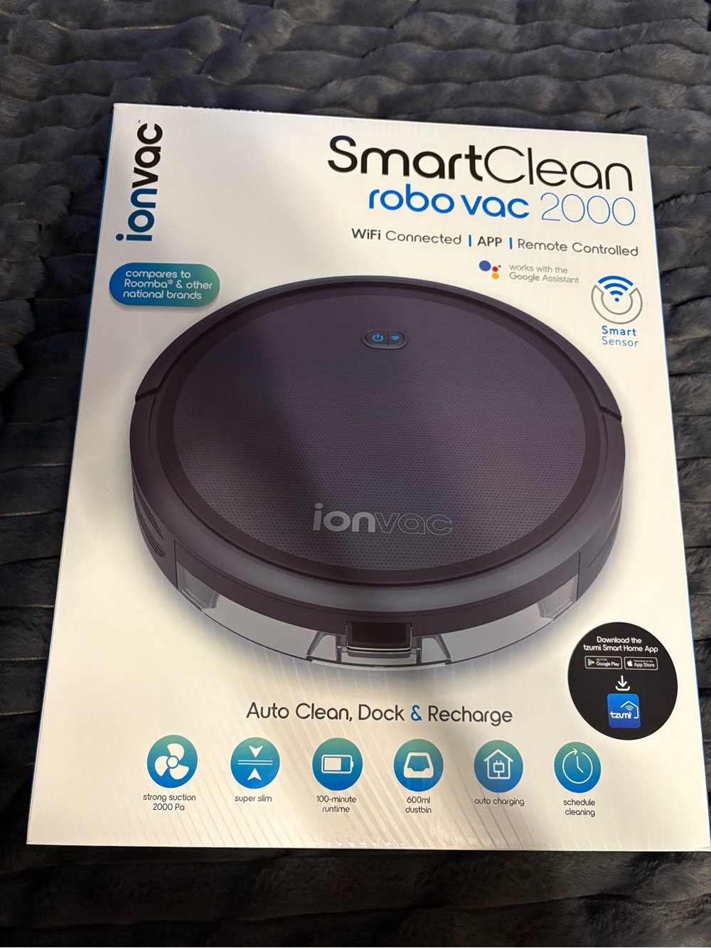 SmartClean Robo Vac 2000 - Robot Vacuum
